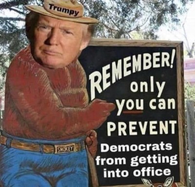 2018_09 14 Only you Trumpy bear