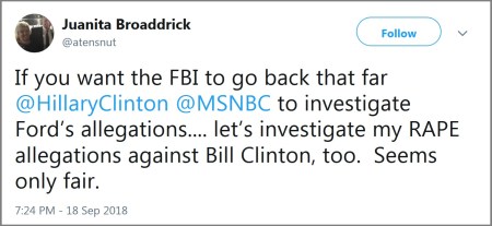 2018_09 18 Broaddrick tweet