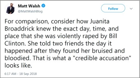 2018_09 18 Walsh tweet