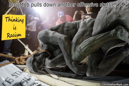 2018_10 12 Thinking is racism by Terrell