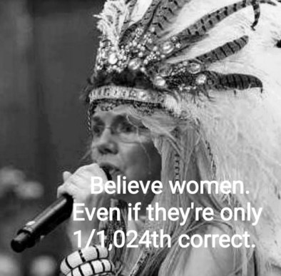 2018_10 16 Believe Fauxcahontas