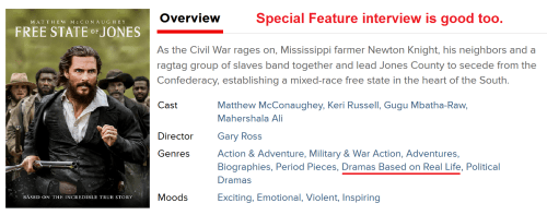 2018_10 17 Movie Free State of Jones