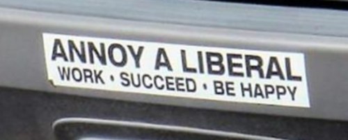 2018_10 23 Annoy a liberal