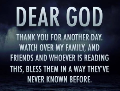 2018_10 23 Dear God