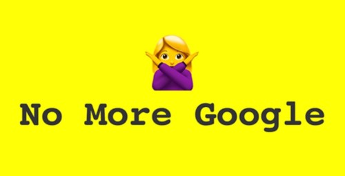 2018_10 27 No more google