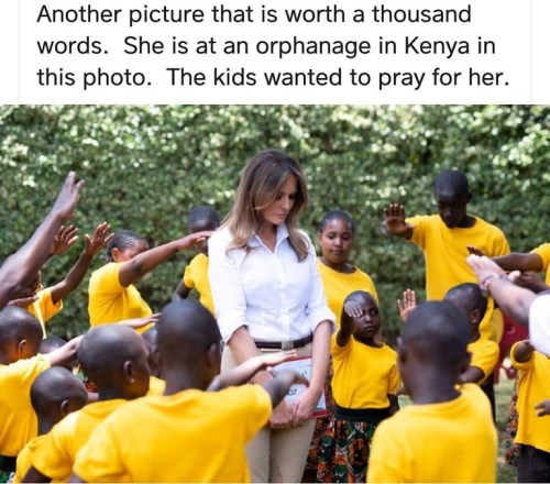 2018_10 Melania in Africa