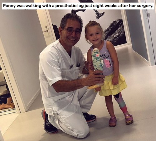 2018_11 27 Penny's leg