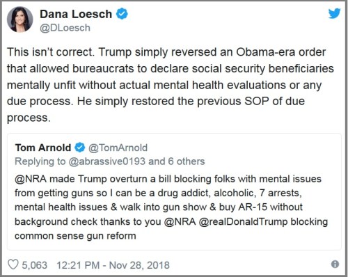 2018_11 28 Dana Loesch tweet
