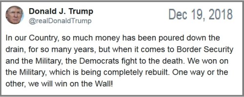 2018_12 19 Trump promises wall