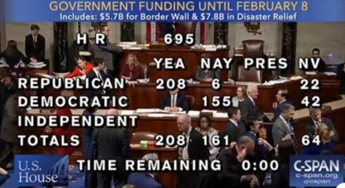 2018_12 20 House vote