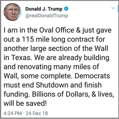 2018_12 24 Trump tweet wall