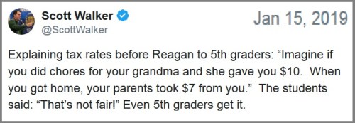 2019_01 15 scott walker tax tweet
