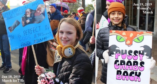 2019_01 marches contrast girls