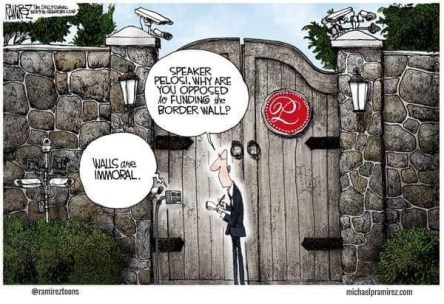 2019_01 pelosi's wall toon