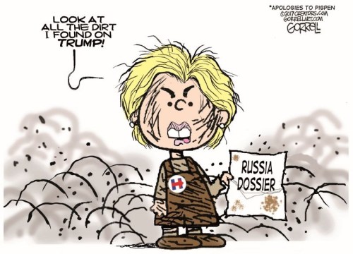 2019_02 02 Dirty Hillary toon
