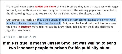 2019_02 18 Smollett testimony