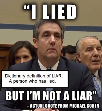 2019_02 27 Cohen liar