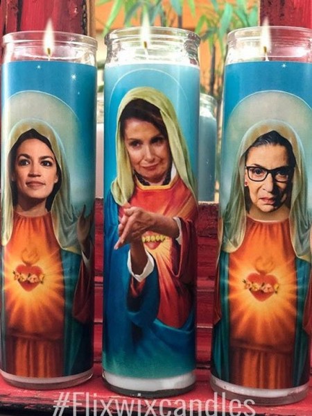 Blasphemy candles