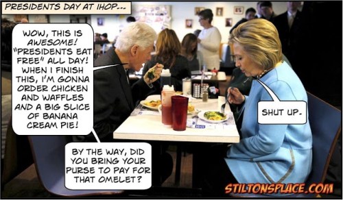 President's Day at IHOP by Stilton