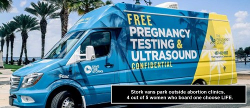 Save the Storks van