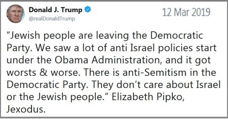 2019_03 12 Trump Jexodus tweet