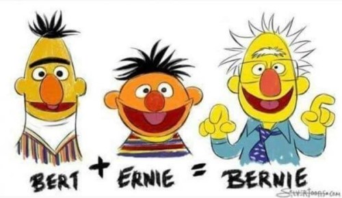 Bert Ernie Bernie