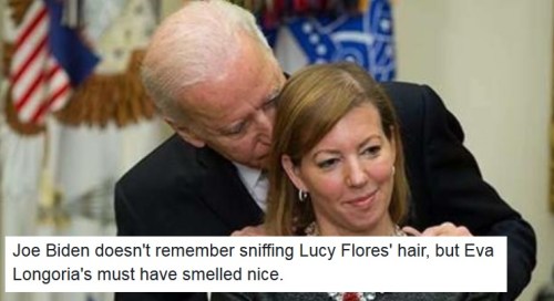 BIDEN sniffing