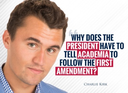 Charlie Kirk academia
