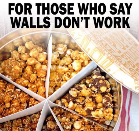 For those who say walls don't work