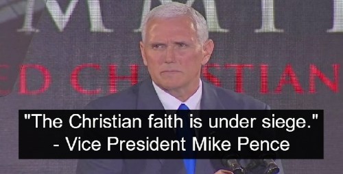 Mike Pence siege