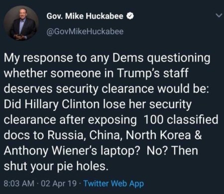 2019_04 02 Huckabee security