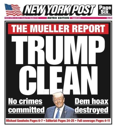 2019_04 Trump Clean NY Post