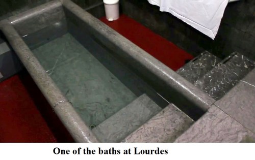 Bath at Lourdes