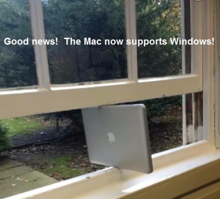 COMPUTER Mac now supports Windows
