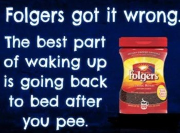 Folger's best morning
