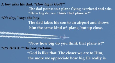 God and airplane