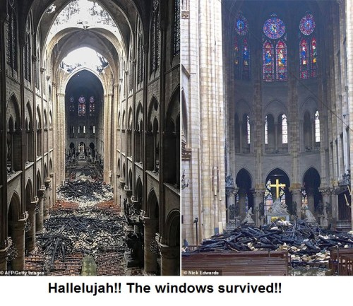 Hallelujah the windows survived