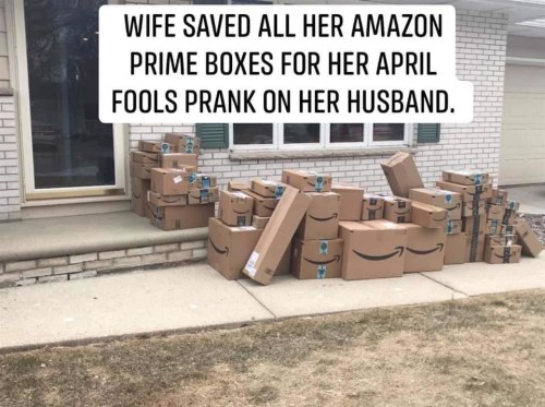 MARRIAGE Amazon prank