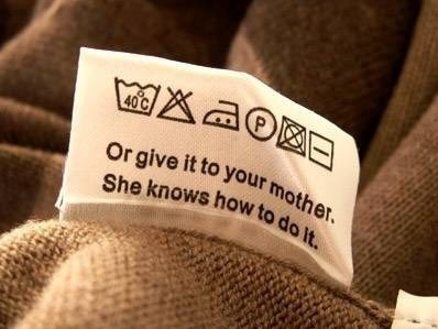 MOM Laundry tag