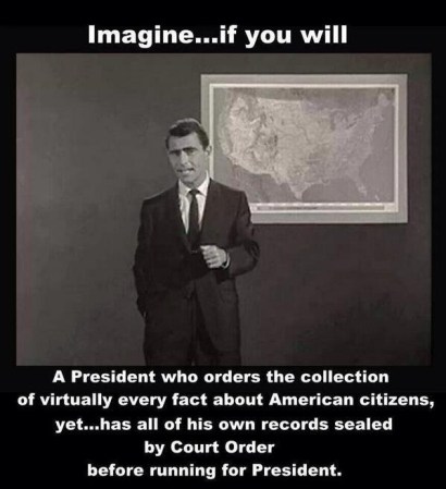 OBAMA Twilight Zone president