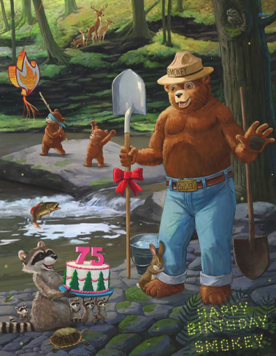 Smokey Bear turns 75