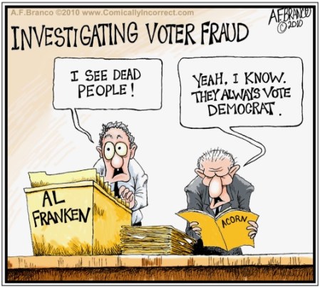 Voter fraud toon