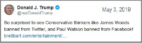 2019_05 03 Trump tweet