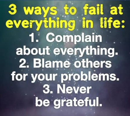 3 ways to fail