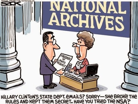 Clinton email nsa
