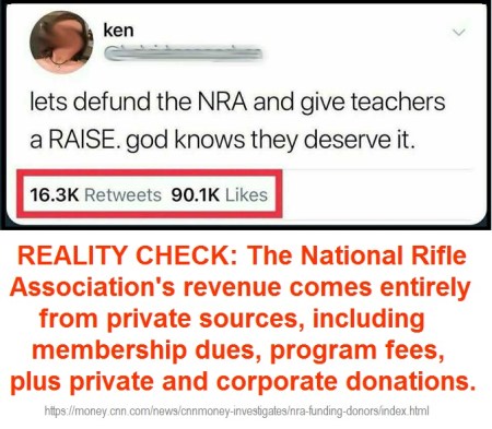 NRA funding
