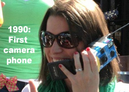 SENIOR First camera cell phone