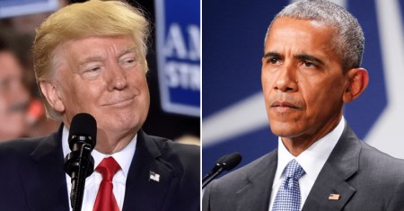 Trump Obama