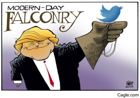 2019 Trump Tweet toon