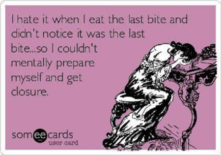 FOOD Last bite closure